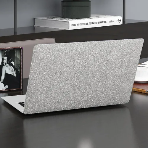 Vista 5 de Livelynine - Papel tapiz decorativo brillante, color plateado