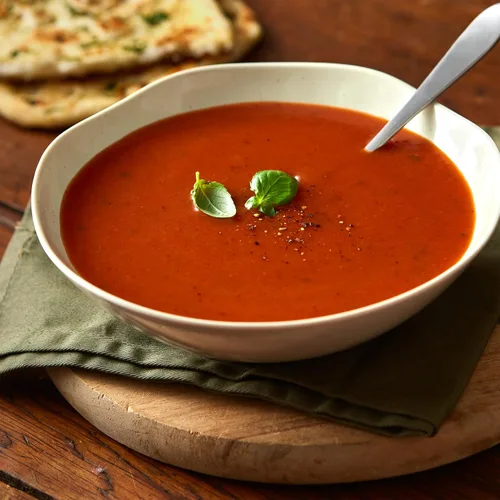 Vista 4 de Progresso Vegetable Classics - Sopa enlatada de tomate y albahaca, sin gluten, 19 onzas Media taza de verduras por porción, sin sabores