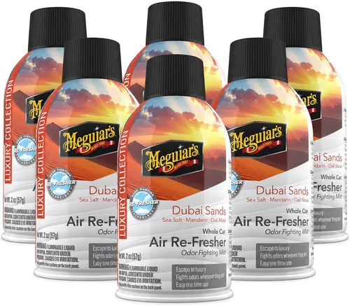 Vista 18 de Meguiar's Refrescante de aire para todo el automóvil, aerosol de 2 onzas, 6