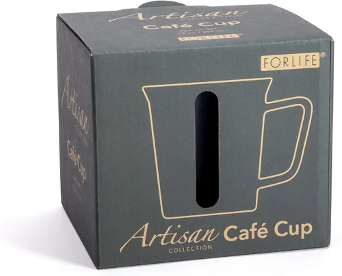 Vista 4 de FORLIFE Artisan Collection - Taza de café de 12 onzas (índigo)