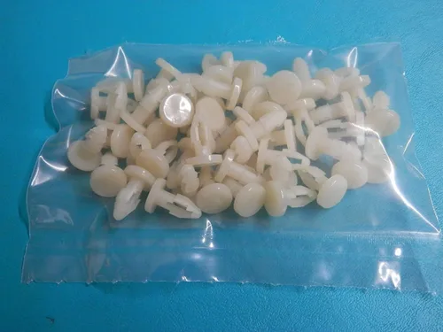 Vista 2 de 100 piezas de mango corto 15/64 remaches de flejado para muebles de patio, correas para silla de césped