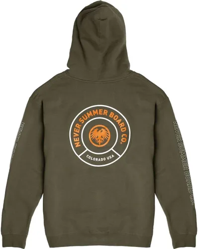 Vista 2 de Never Summer Sudadera con capucha para hombre
