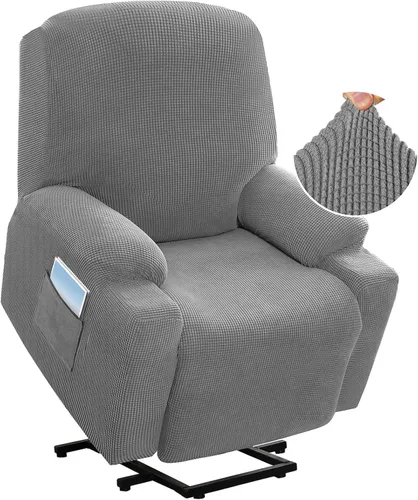 Vista 11 de H.VERSAILTEX - Funda elástica para sofá reclinable, funda para silla reclinable eléctrica de elevación de potencia, funda para silla reclinable