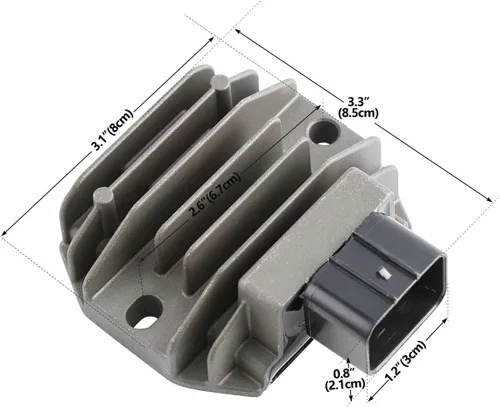 Vista 7 de XMT-MOTO Regulador rectificador de voltaje apto para YAMAHA YZF R1/YZF R1M 2015-2024 YZF R1S 2016-2018 YZF R1 60º ANIVERSARIO 2016 FZ10 2017 MT10