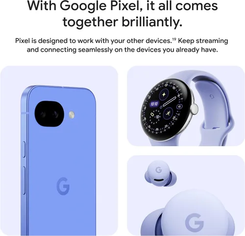 Vista 10 de Google Pixel 10a - Batería de más de 30 horas, entrenador de cámara, Gemini - Berry 128GB