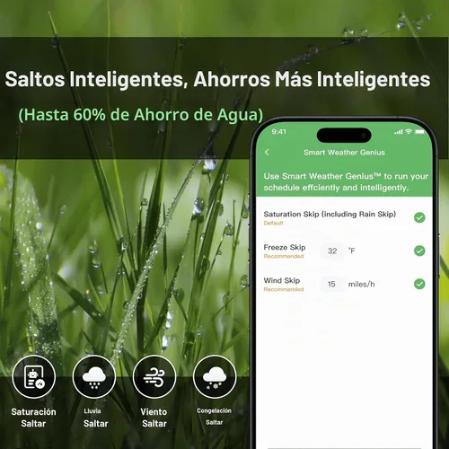 Vista 3 de ImoLaza Controlador de rociadores para exteriores, temporizador