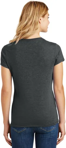 Vista 2 de CornBorn Camisetas del estado de Dakota del Norte para mujer Mezcla triple premium Elige tu diseño