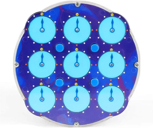 Vista 2 de cuberspeed Reloj magnético rompecabezas reloj rompecabezas juego juguetes para niños