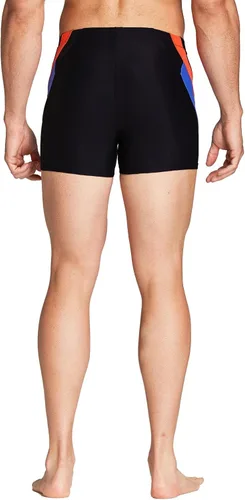 Vista 3 de BALEAF Traje de baño deportivo de pierna cuadrada para hombre