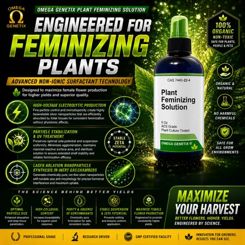 Vista 2 de Spray Feminizante de Plantas de 16 Oz