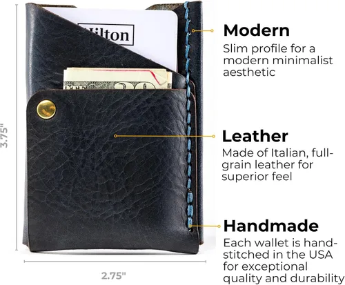 Vista 5 de Cartera de cuero Big Spender (Fig)