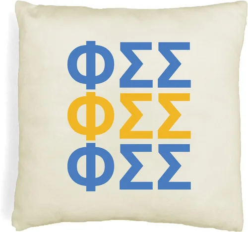 Vista 40 de sockprints Alpha Chi Omega - Funda de almohada con letras griegas de 18 x 18 pulgadas, fundas de almohada para hermandad de hermandad, almohada
