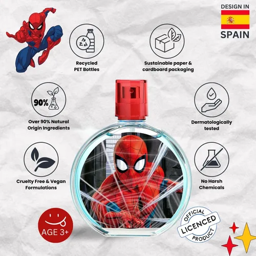 Vista 2 de Spiderman Eau de Toilette en Spray, Ultimate, 3.4 oz