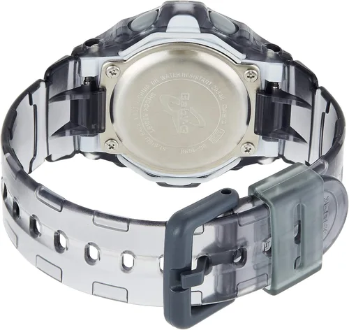 Vista 2 de Casio Baby-G BG169R-8B Protector facial iónico de metal gris azul reloj digital Gris Digital