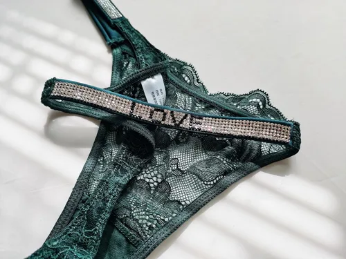 Vista 3 de Meshal Tanga sexy para mujer, bragas de algodón, con espalda en T, 5 unidades, hipster