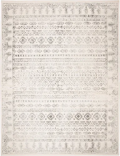 Vista 2 de SAFAVIEH Alfombra de área de 12 x 15 pulgadas, colección Tulum, grande, diseño marroquí bohemio envejecido, no desprende pelusa y fácil de limpiar