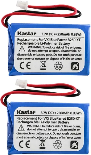 Vista 4 de Kastar Paquete de 1 batería de repuesto para auriculares inalámbricos Bluetooth VXI Blue Parrott B250-XT+ Roadwarrior, Blue Eagle 2, Blue Eagle II