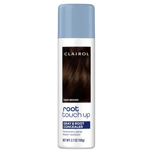 Vista 13 de Clairol Spray de coloración temporal para retoque de raíz, color de cabello negro, paquete de 1 Clairol Root Touch-Up Spray para teñir el cabello