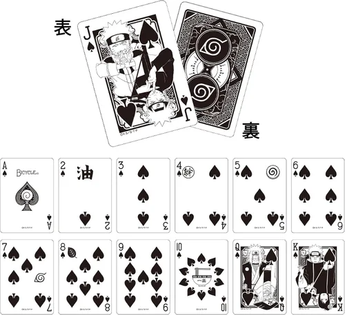 Vista 3 de Naruto Shippuden - Juego de cartas Bicycle