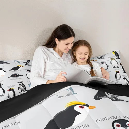Vista 34 de Erosebridal Edredón de Gatos Lindos para Niños con Líneas de Arcoíris Neón, Juego de Ropa de Cama Individual para Niñas, Niños y Adolescentes, Gatos
