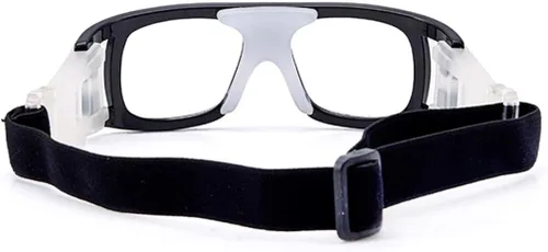 Vista 4 de LIOOBO - Gafas protectoras de fútbol resistentes a los rayos UV, a prueba de golpes, para baloncesto, ciclismo, deportes al aire libre, gafas