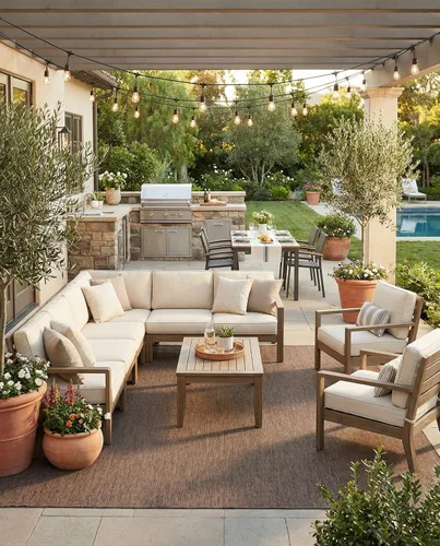 Vista 54 de Rugs.com Outdoor Solid Collection - Alfombra de pelo plano beige de 2 x 3 pulgadas, perfecta para entradas, cocinas, rincones de desayuno, piezas