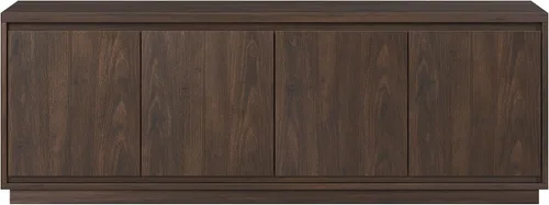 Vista 4 de Henn&Hart Presque - Soporte para TV, 68 pulgadas de ancho, color marrón