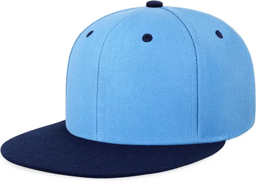 Vista 42 de CHOK.LIDS - Gorra de béisbol con visera plana estilo Snapback clásico, ajustable, con borde plano, de alta gama, color de moda, estilo tono liso
