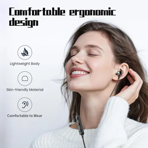 Vista 6 de Auriculares USB C para Samsung S25 S24 S23 Ultra FE S22 A55 A54 Auriculares con Cable Magnéticos Intrauditivos Tipo C con Micrófono Control