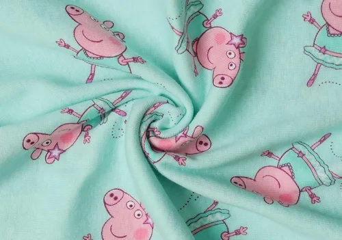 Vista 8 de Peppa Pig Conjunto de pijama de 4 piezas Better Together para niñas