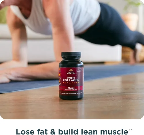 Vista 4 de Ancient Nutrition Advanced Multi Collagen Protein Cápsulas Musculares, 90