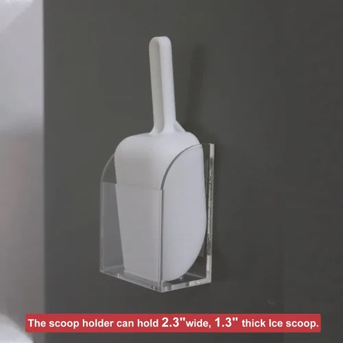 Vista 6 de PIAOLGYI Soporte para cuchara para máquina de hielo compatible con máquina de hielo de encimera Frigidaire (pala de hielo no incluida)