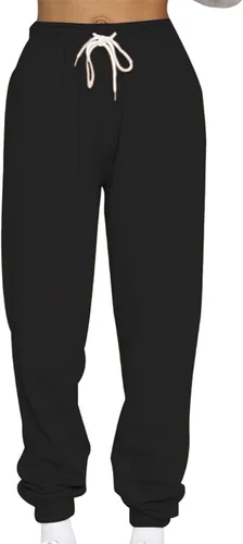 Vista 2 de Ayolanni Women's Joggers Pants Loose Lounge Drawstring High Rise Running Active Sweatpants Tapered Athletic Workout Pants