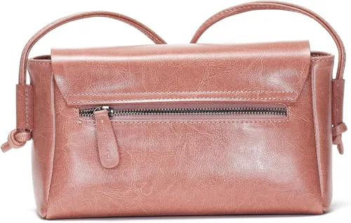 Vista 3 de JeHouze Bolso bandolera bandolera de cuero para mujer