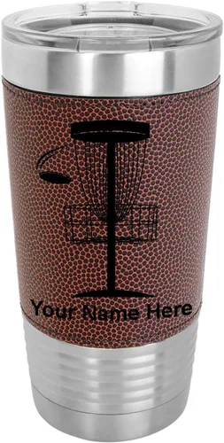 Vista 14 de LaserGram - Vaso personalizado de 20 onzas, Disc Golf (estilo béisbol)