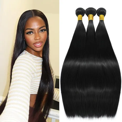 Vista 11 de 613 paquetes de cabello humano de 10 pulgadas, grado 12A, 100% sin procesar, rubio virgen brasileño 613, extensiones de cabello humano para mujeres