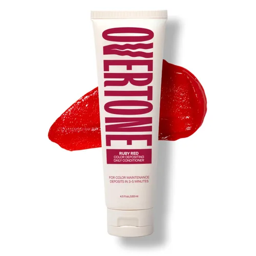 Vista 22 de OVERTONE® Semi-Permanent Color Depositing Conditioner, Cherry Chestnut Castaño Cereza