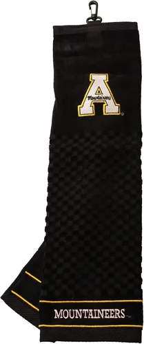 Vista 28 de Team Golf NCAA Texas A&M Aggies Toalla de golf bordada, diseño a cuadros y logotipo bordado