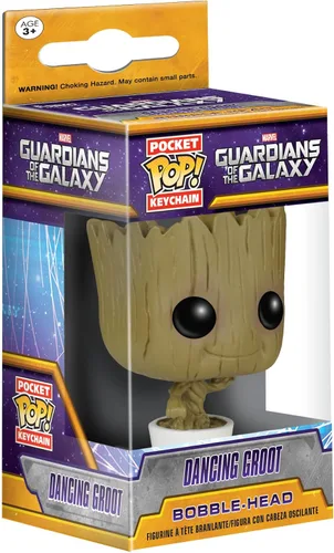Vista 2 de Llavero de bolsillo Funko POP: GOTG - Llavero de personaje Baby Groot