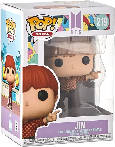 Vista 4 de POP BTS Dynamite - Figura de vinilo de Jin Funko (con funda protectora de caja compatible)