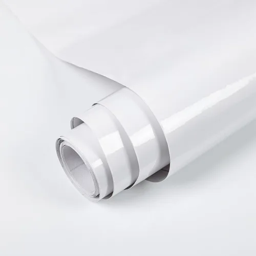 Vista 11 de Papel para empapelar blanco, papel de vinilo autoadhesivo, película decorativa para encimeras de cocina, armarios, muebles con brillo iridescente