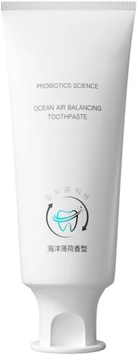 Vista 6 de Pasta de dientes probióticos para el mal aliento, pasta de dientes equilibrada del aire del océano (2 piezas)