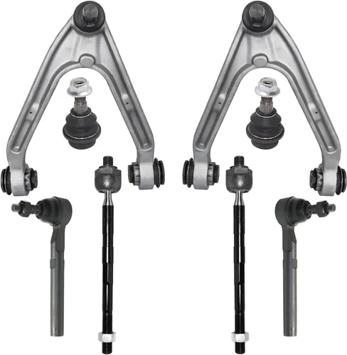 Vista 168 de Detroit Axle - Kit de brazos de control de extremo de 8 piezas para Toyota 2001-2003 Highlander 2002-2003 Camry Lexus ES300, 2 conjuntos de brazos