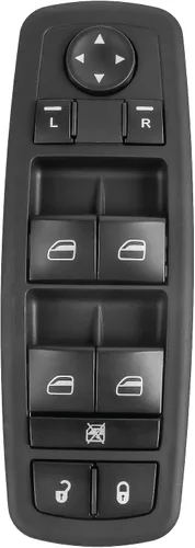 Vista 2 de MOSTPLUS Interruptor de elevalunas eléctrico lateral del conductor, compatible con Dodge Grand Caravan 2008-2010, Chrysle Town & Country 2008-2010