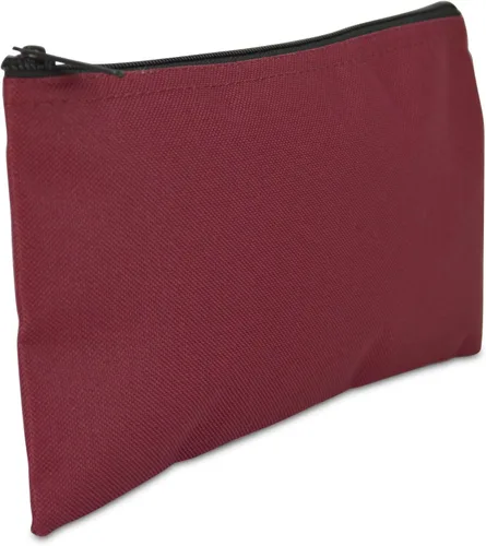 Vista 8 de DALIX Bolsas de banco Bolsa de dinero Depósito de seguridad Utilidad Cremallera Bolsa de monedas en negro