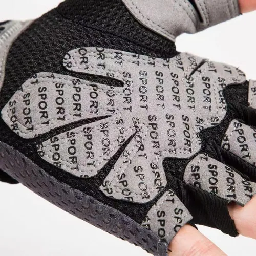 Vista 3 de INOGIH Guantes de gimnasio ligeros y transpirables sin dedos para mujer, guantes de entrenamiento para ejercicio y crossfit