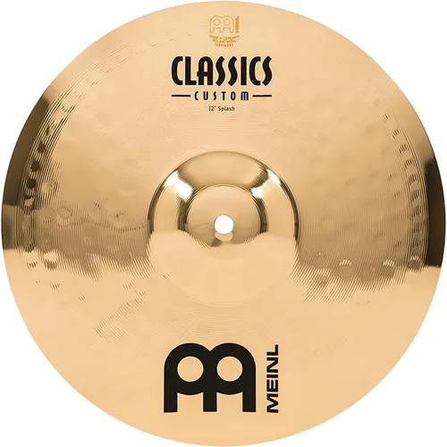 Vista 7 de Meinl - Platillo Splash de 8 pulgadas, clásicos, brillantes, fabricado en Alemania, (CC8S-B) Platillo para batería, acabado brillante B12 Bronce