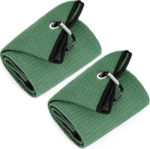 Vista 33 de Mile High Life Toalla de golf premium de tejido de gofre, 16 x 24 pulgadas, extra absorbente y de secado rápido, microfibra ultrasuave, clip