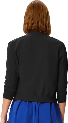 Vista 4 de Grace Karin Suéter cárdigan de punto para mujer, con mangas34, bolero corto con parte frontal abierta