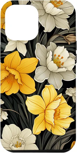 Vista 26 de Daffodil Flower Pattern Modern Floral Case for iPhone 17